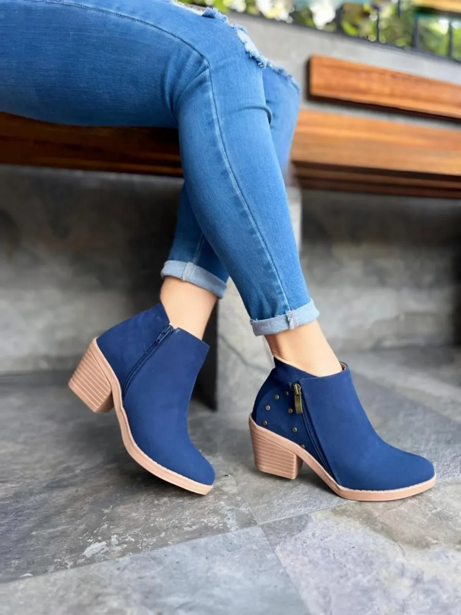 Botin de mujer Texas Azul
