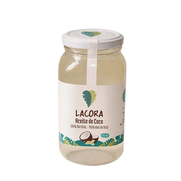 Aceite de Coco Virgen 100% Lacora Orgánico