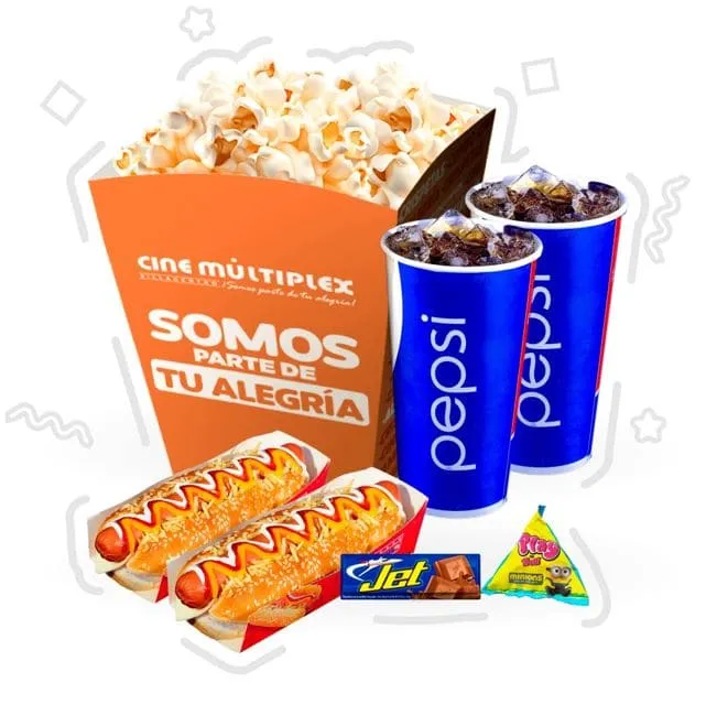 Super combo con perros calientes