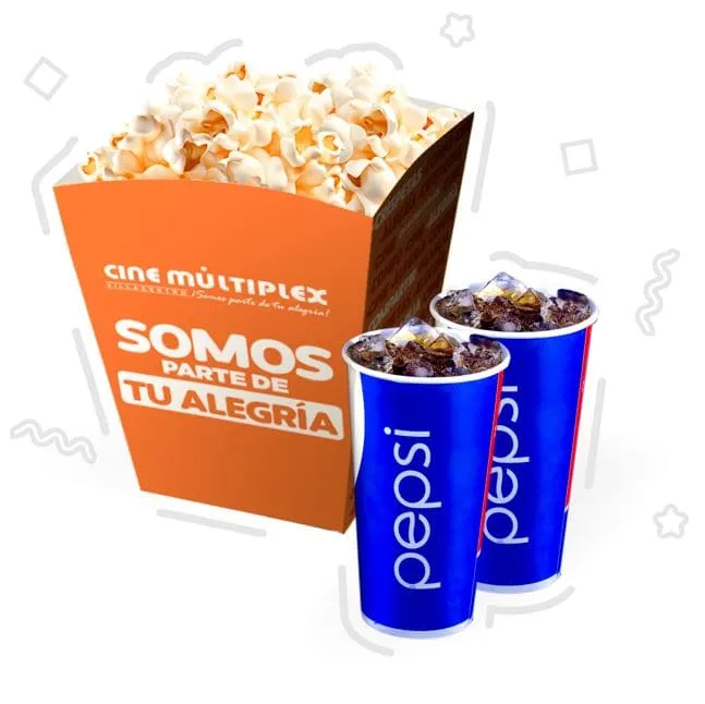Combo cine para dos