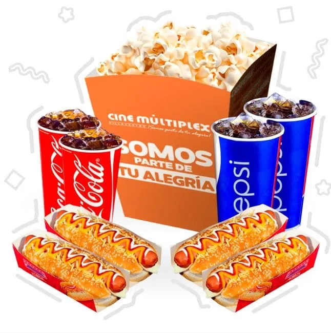 Combo Famiamigos para 4