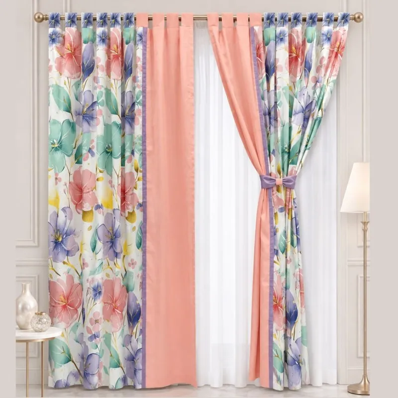 Juego de cortinas exclusivas