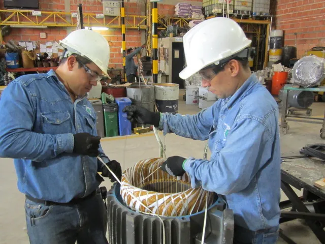Reparación y rebobinado de motores eléctricos