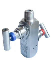 Manifold 1 vía 1/2 MNPT x 1/2 FNPT 10,000 PSI
