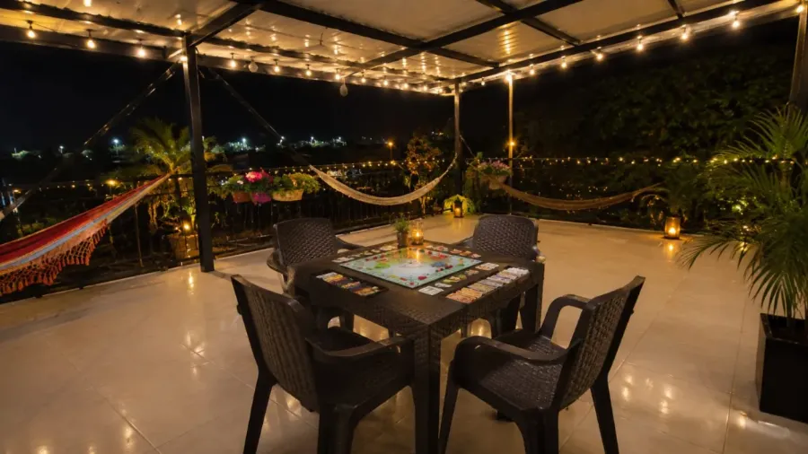 Terraza para reuniones y eventos