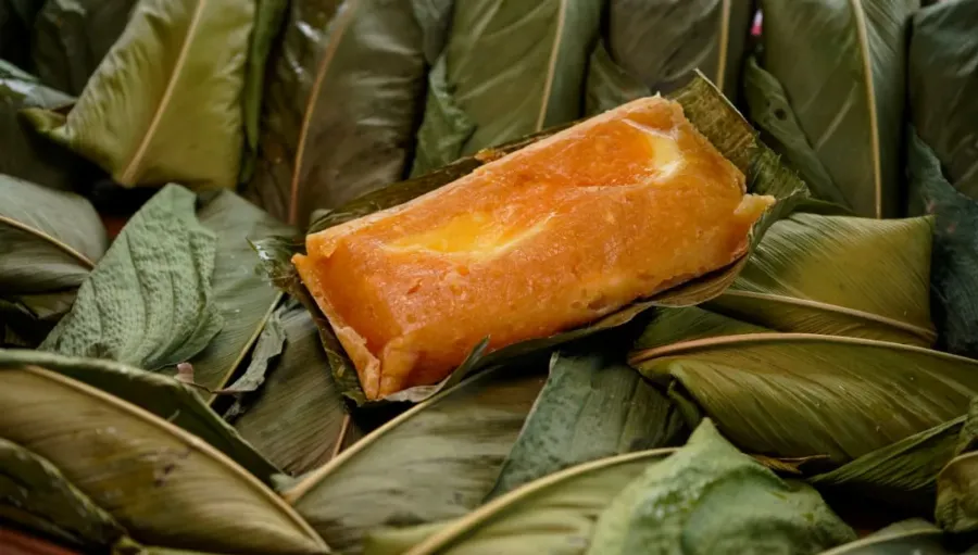 Envueltos de yuca y de mazorca