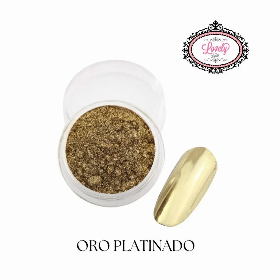 PIGMENTO CHROME (MIRROR) ORO PLATINADO