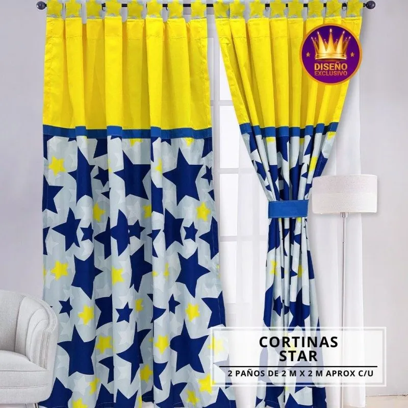Juego de Cortinas STAR