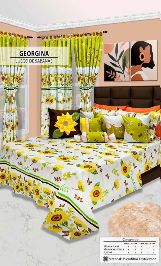 Juego de Sábanas GEORGINA