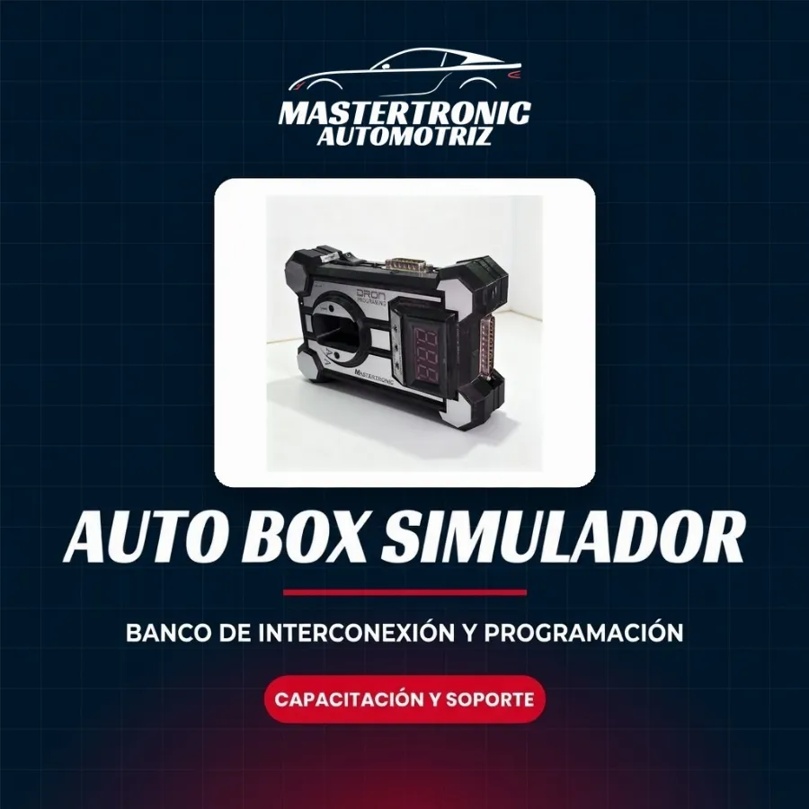 AUTO BOX SIMULADOR – Banco compacto de interconexión y programación