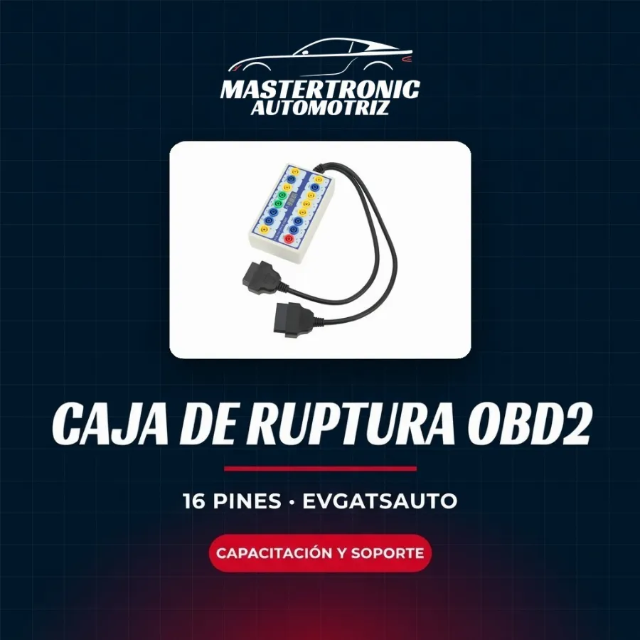 EVGATSAUTO – Caja de Ruptura OBD2 de 16 Pines