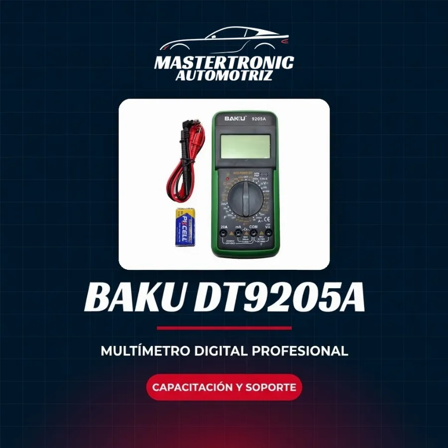 Multímetro Digital Profesional Baku DT9205A
