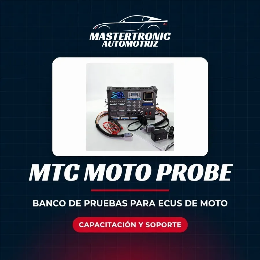 MTC MOTO PROBE – Banco de pruebas profesional para ECUs de moto