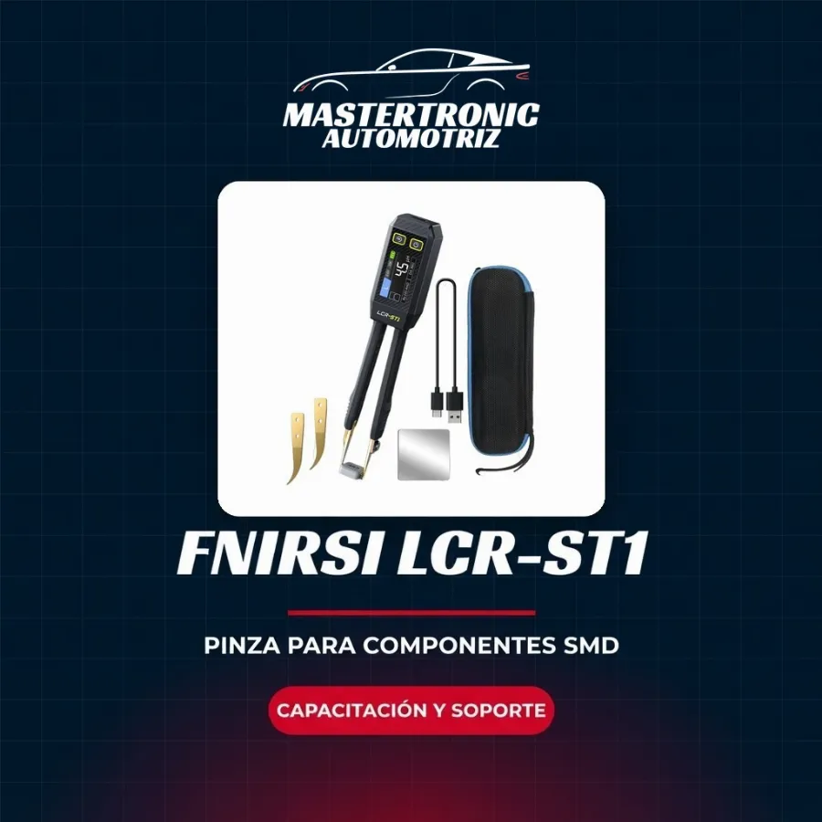 FNIRSI LCR-ST1 – Pinza Digital Inteligente para Componentes SMD