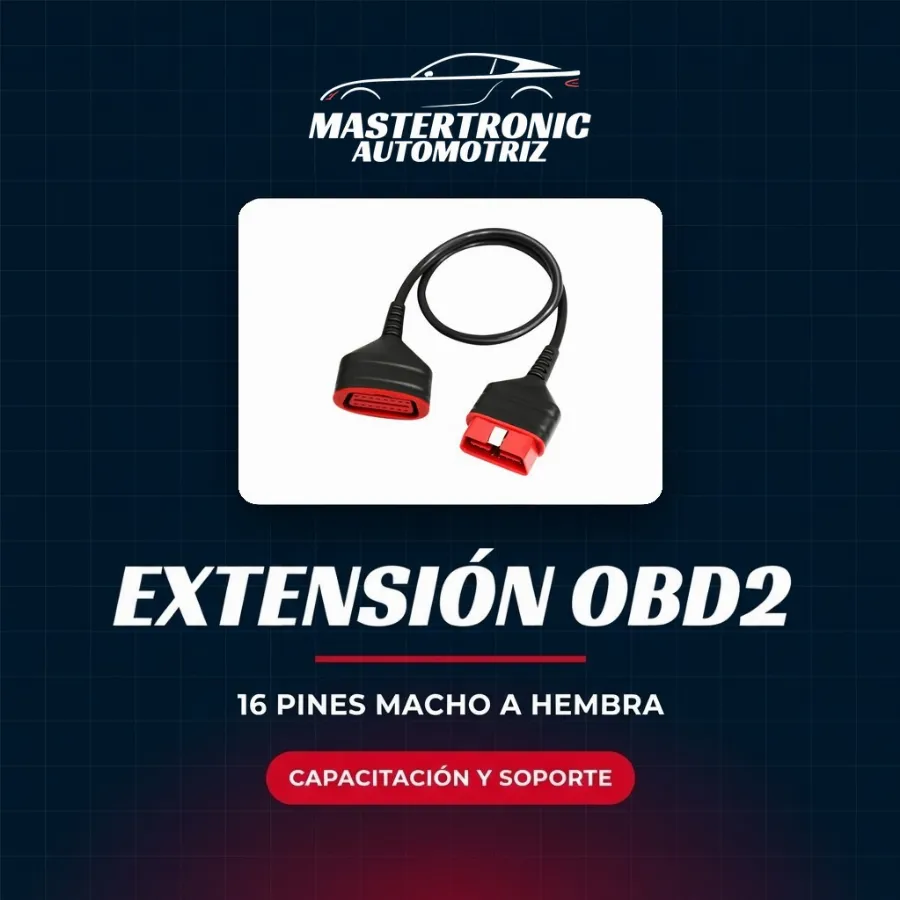Cable Adaptador de Extensión de 16 Pines Macho a Hembra para Conector OBD2 Thinkdiag, Herramientas de Diagnóstico