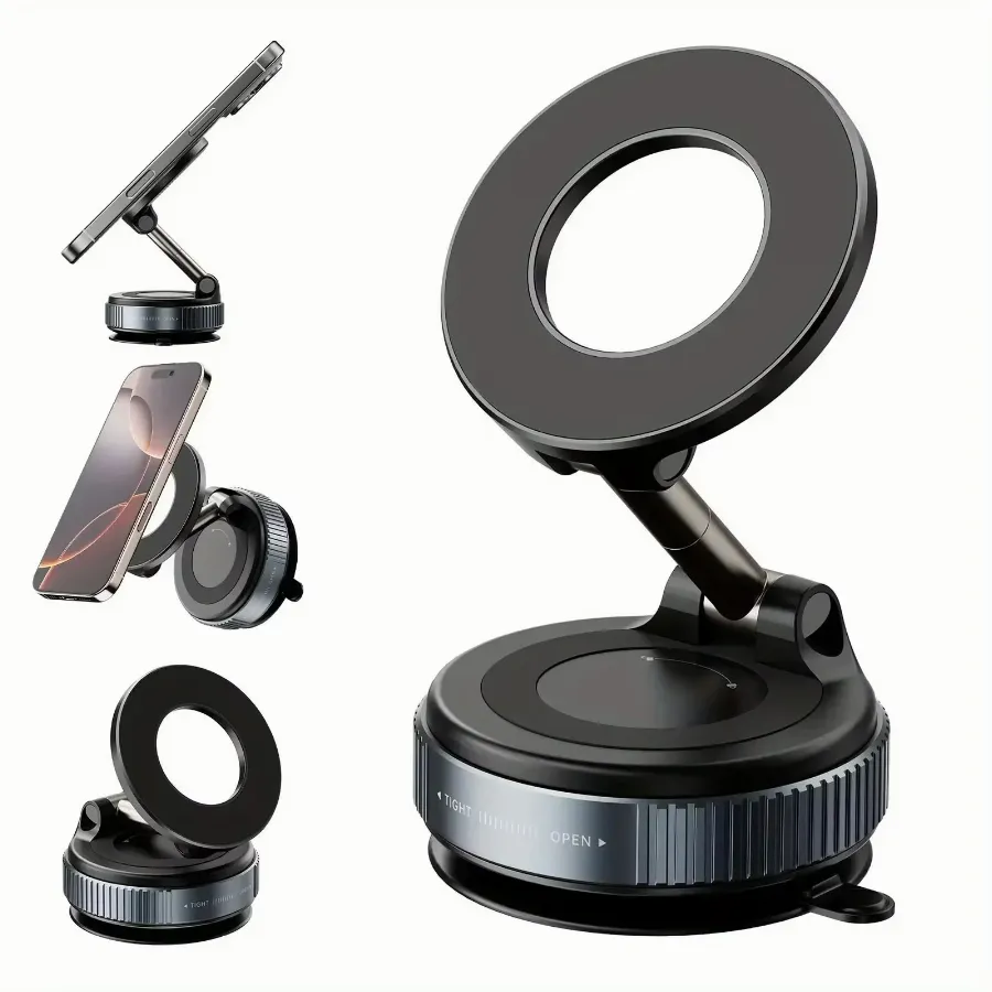 Holder Magnético para Celular – Rotación 360°