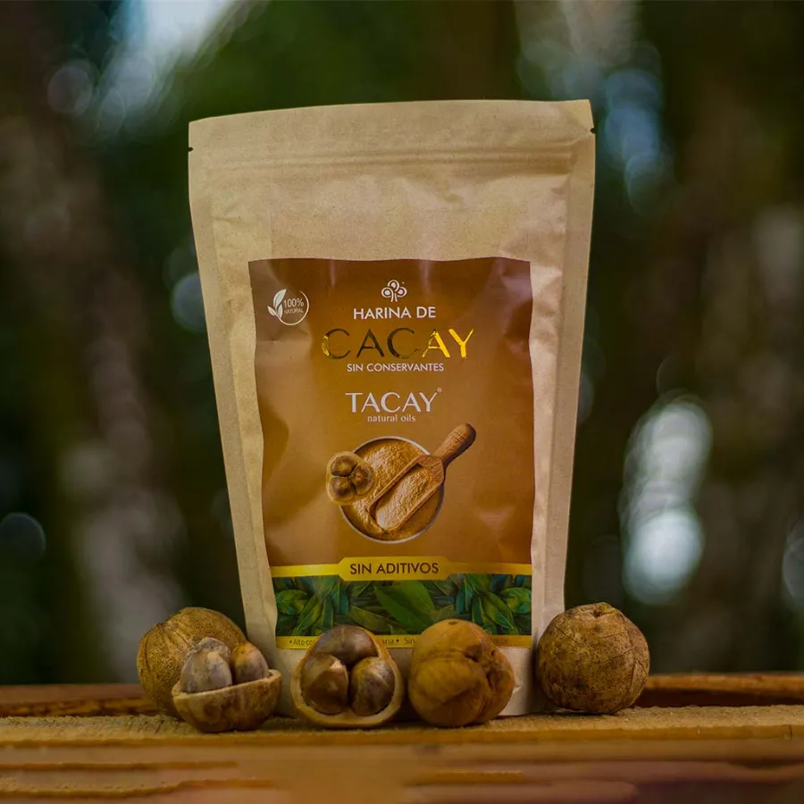 Harina de Cacay Alta en Proteína